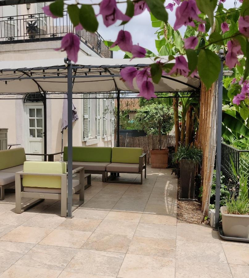 Chambres D'Hotes - Bed And Breakfast Les Palmiers Mèze Exterior foto