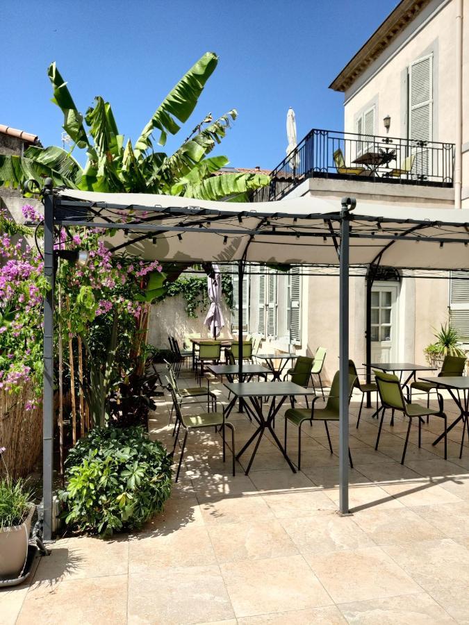 Chambres D'Hotes - Bed And Breakfast Les Palmiers Mèze Exterior foto