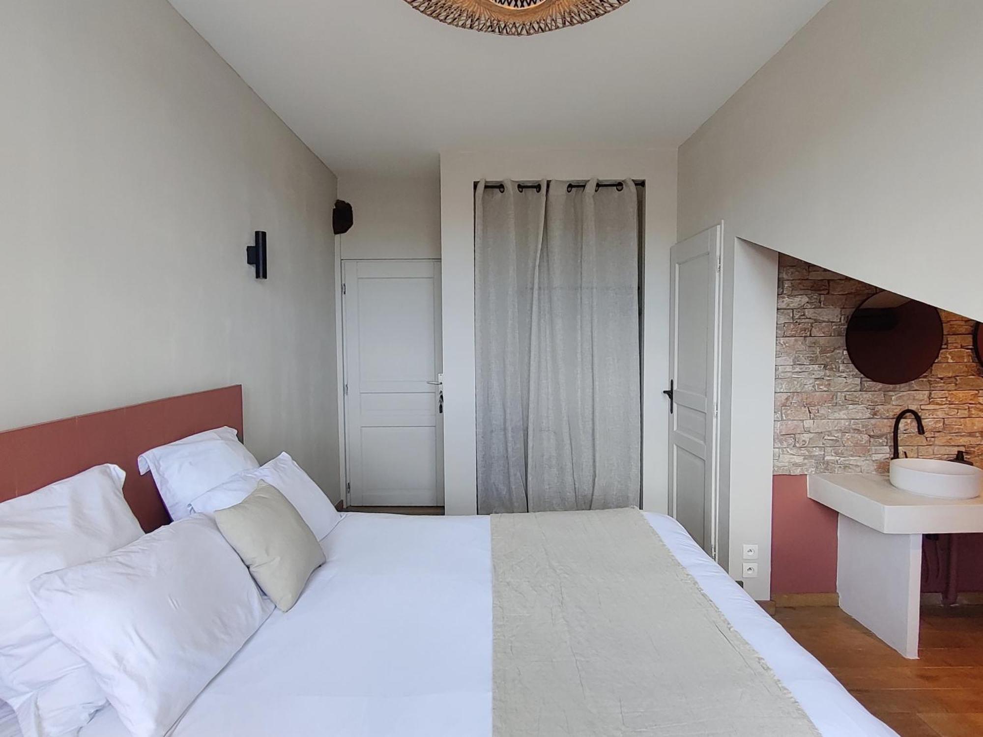 Chambres D'Hotes - Bed And Breakfast Les Palmiers Mèze Zimmer foto