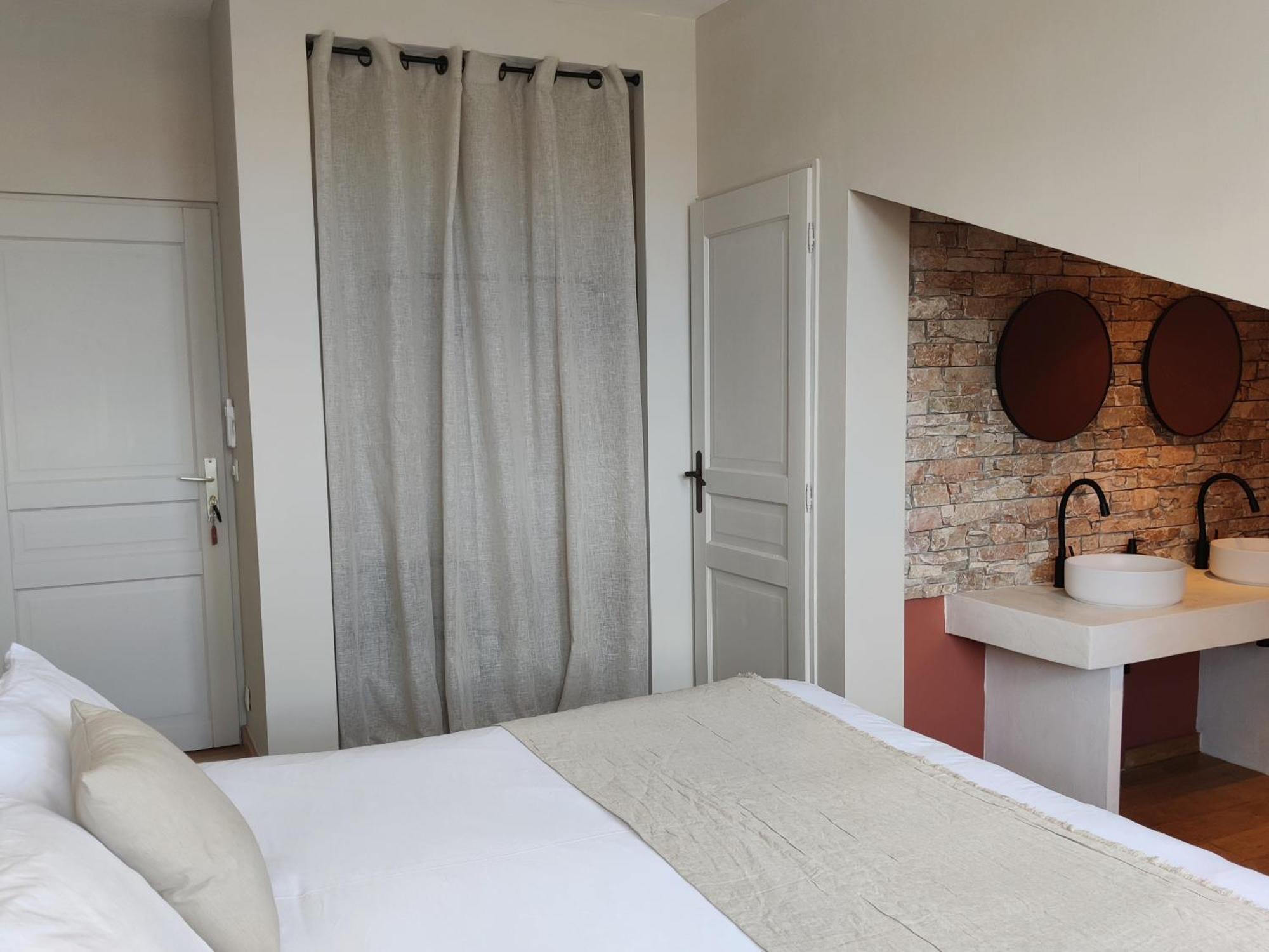 Chambres D'Hotes - Bed And Breakfast Les Palmiers Mèze Zimmer foto